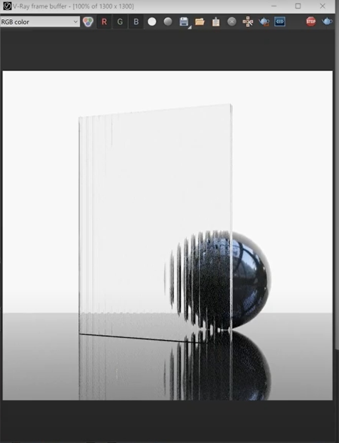 Textured Glass | V-ray for Sketchup