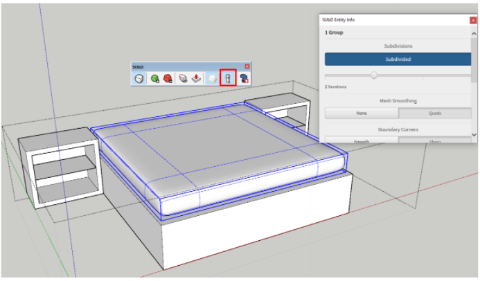 Creating a Mattress | Sketchup Basics