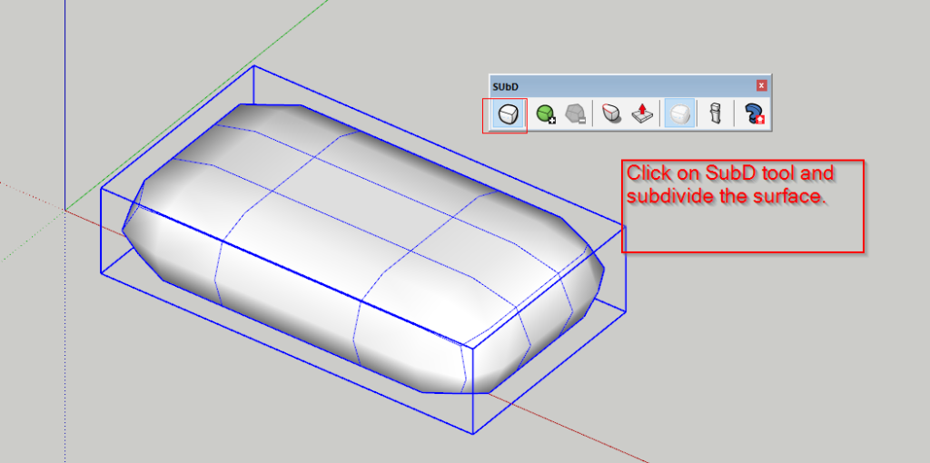 Create a Pillow | Sub D Tool | Sketchup