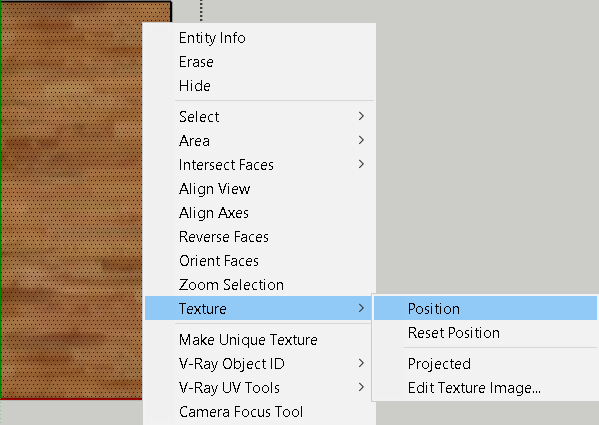 Orient Textured Material | Sketchup