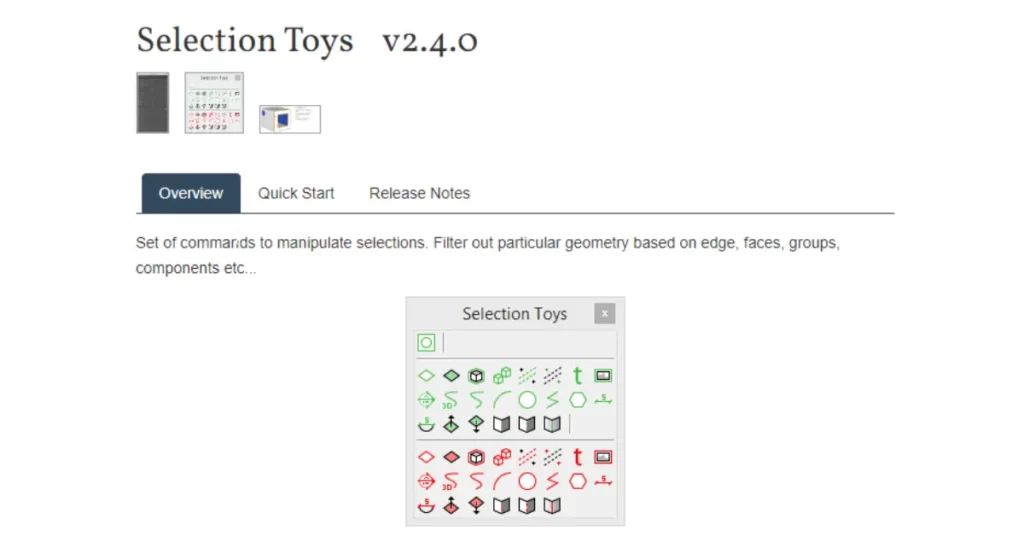 Selection Toys Plugins